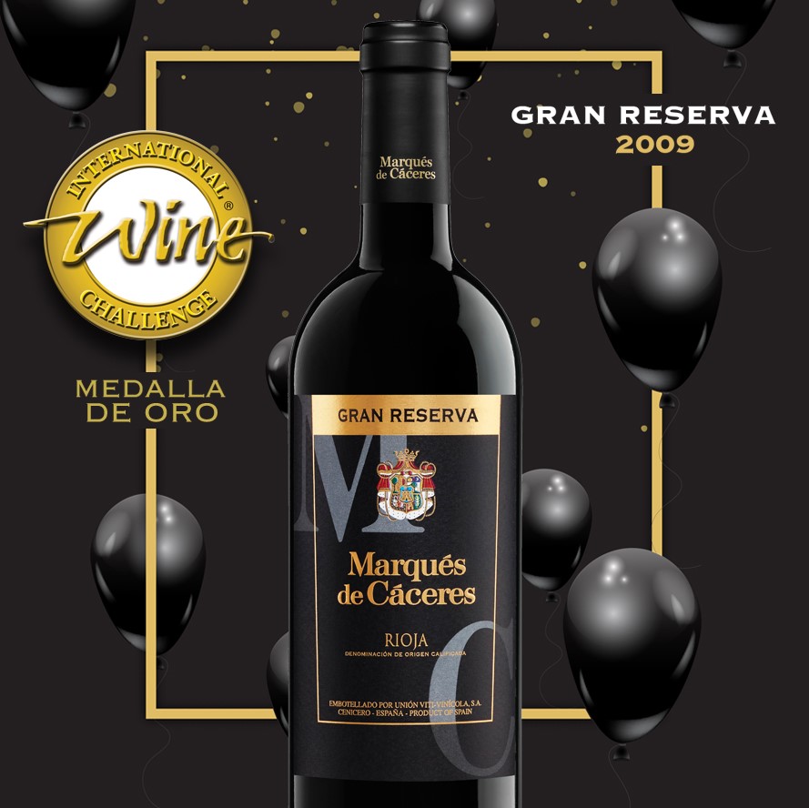 International Wine Challenge. Gold medal Gran Reserva 2009