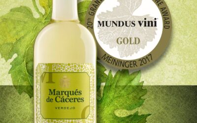 Mundus Vini 2017.  Gold medal Verdejo 2016