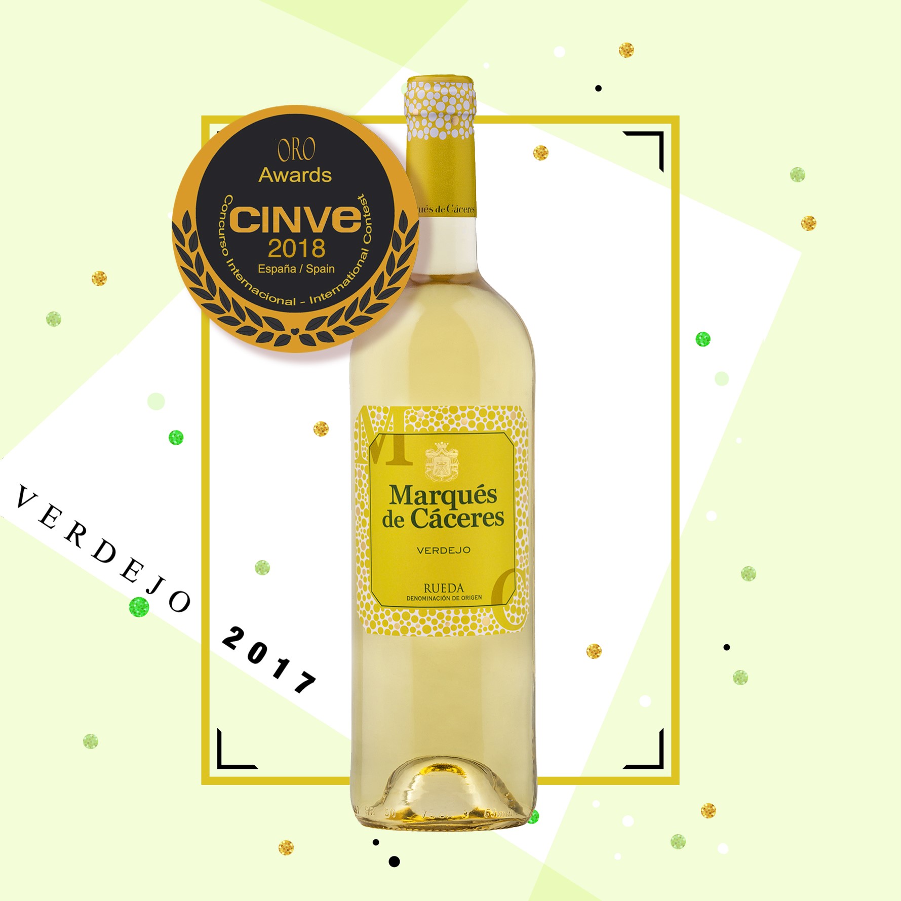 CINVE 2018. Gold Medal- Verdejo 2017