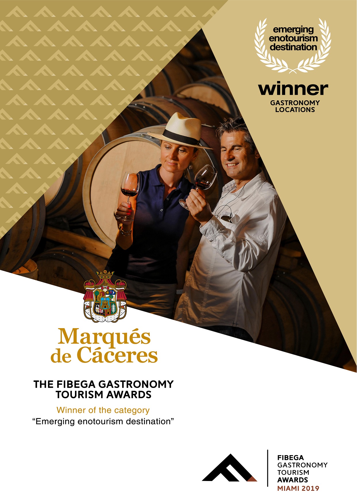 Marqués de Cáceres The Fibega Gastronomy Tourism Awards