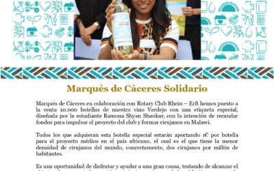 Marqués de Cáceres solidario – Verdejo edición especial Malawi