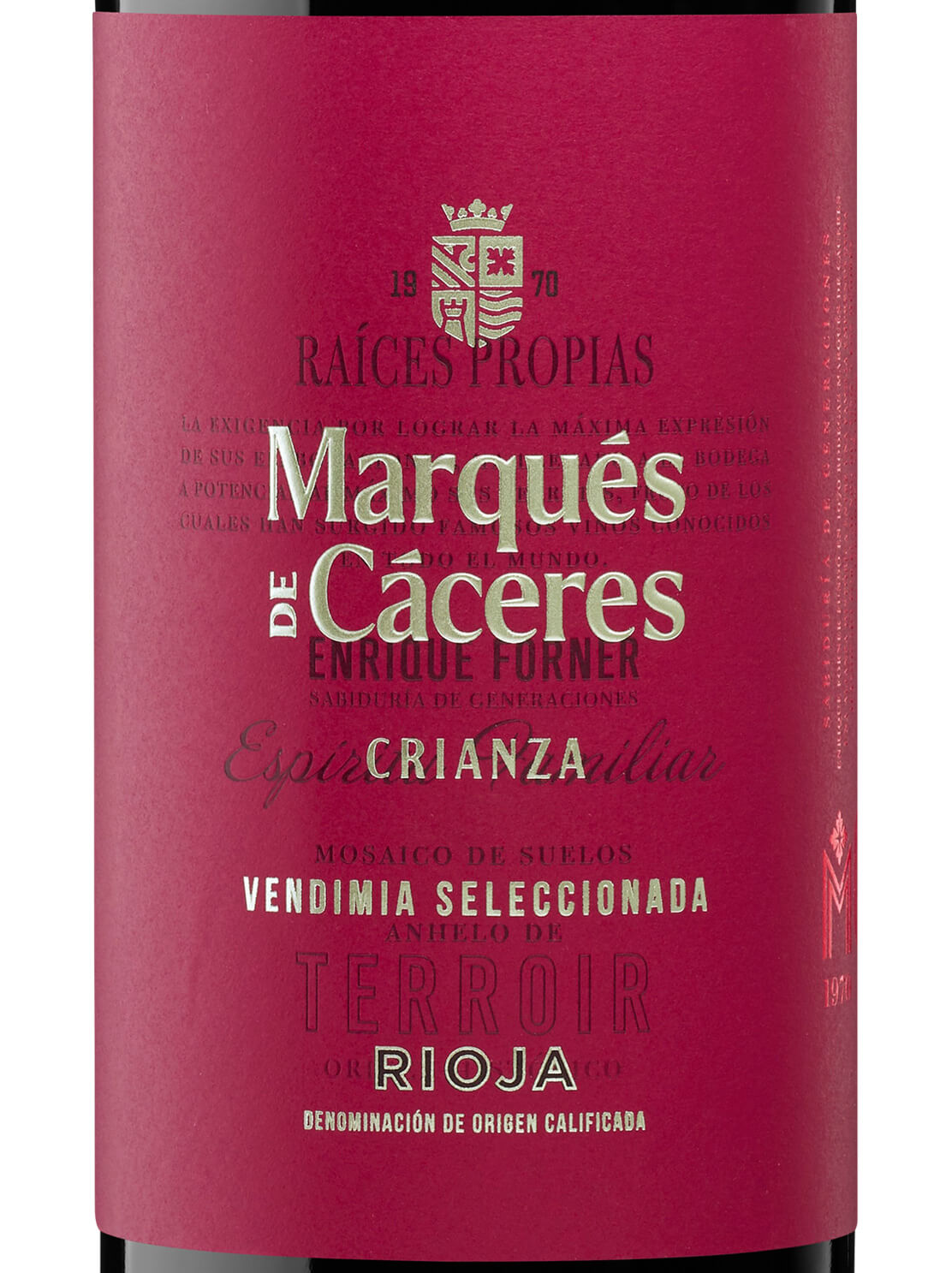 Marqués de Cáceres Crianza