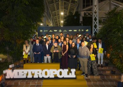 XXI Premios Gastronomicos Metropoli, celebrados en el Palacio de Cristal del Matadero